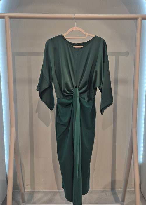 Midi haljina s dužim rukavima