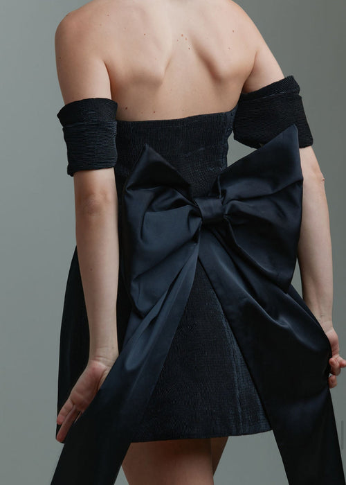 Kratka haljina Martiz s mašnom