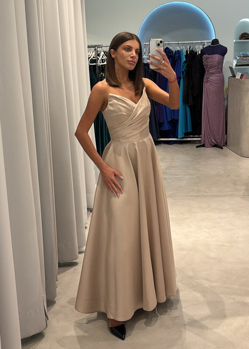 Maxi haljina srcolikog izreza